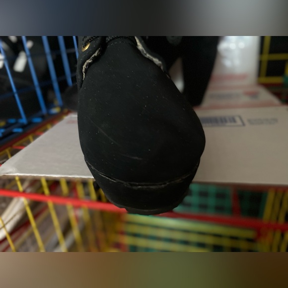 Tonglida-Women's chunky platform boots elegant round heel ankle boots high heels - Picture 7 of 14